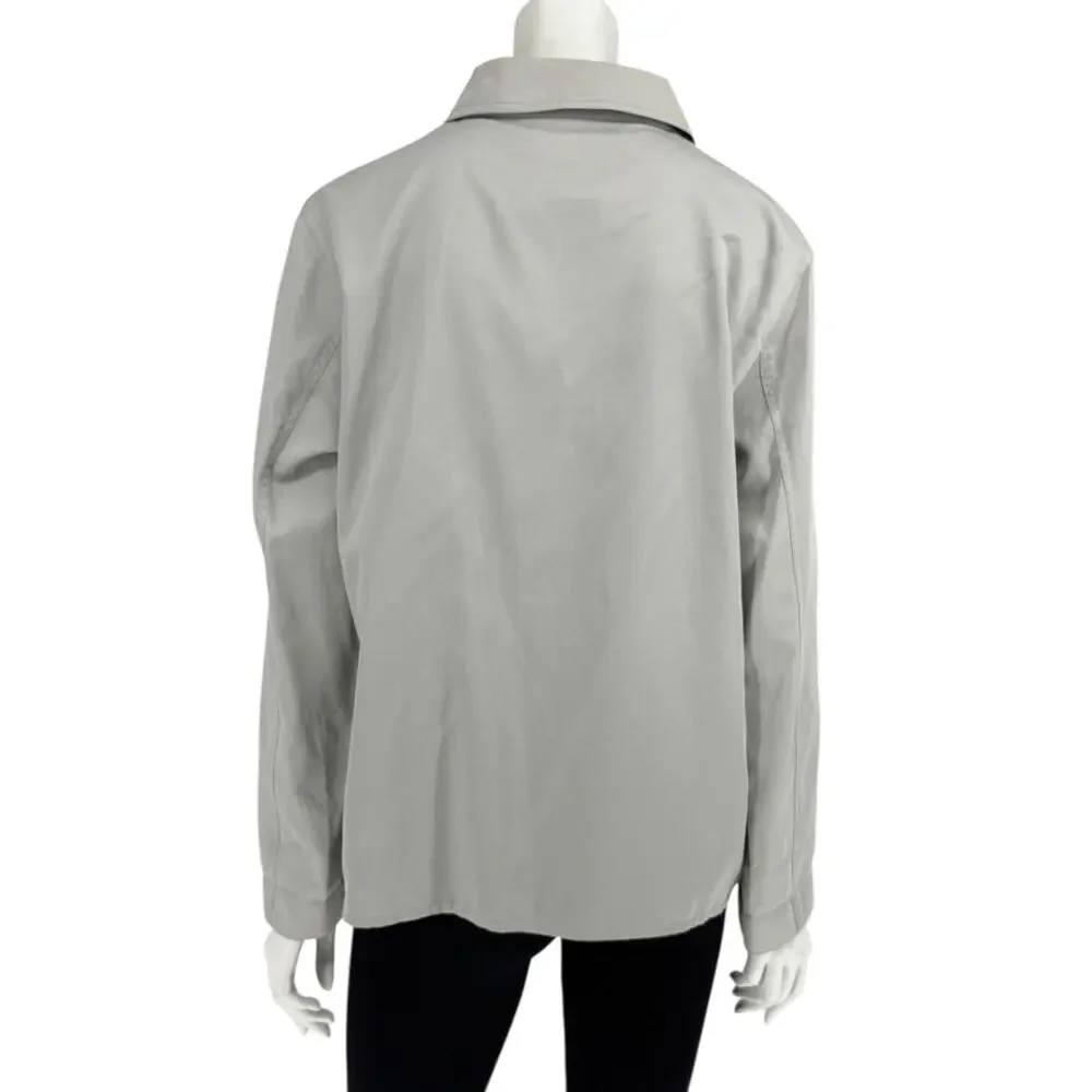 Chanel Identification Pale Grey Zip Jacket – FR 44